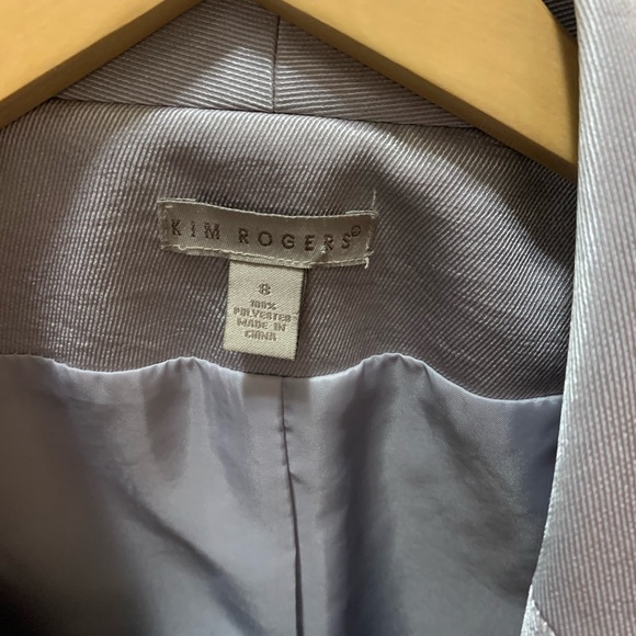 Kim Rogers skirt suit sz 8 - Picture 3 of 5